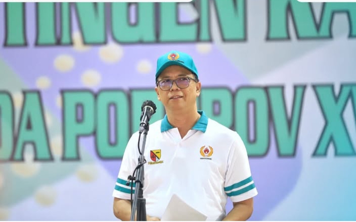Sekda Kab. Bandung Kukuhkan Kontingen PORPROV XV Jabar 2026, Target 100 Medali emas